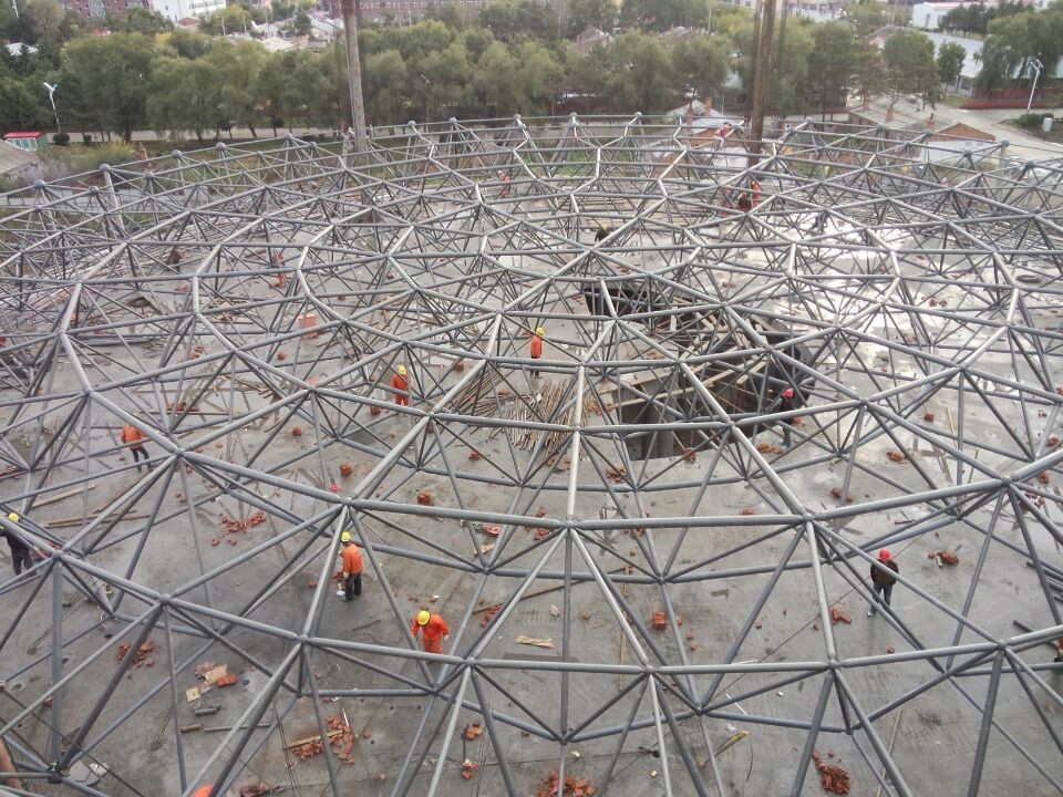 开原全民健身中心网架